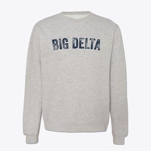 Big Delta Alaska Timeless Retro Crewneck Sweatshirt