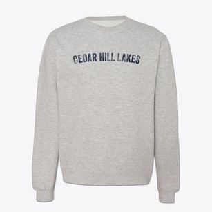 Cedar Hill Lakes Missouri Timeless Retro Crewneck Sweatshirt