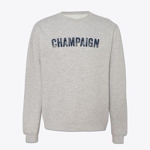 Champaign Illinois Timeless Retro Crewneck Sweatshirt