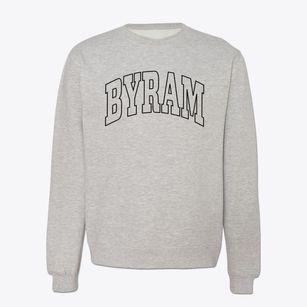 Byram Connecticut Trendy Block Crewneck Sweatshirt