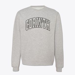 Corinth Maine Trendy Block Crewneck Sweatshirt