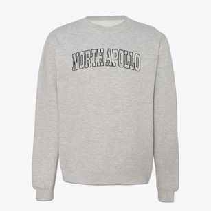 North Apollo Pennsylvania Trendy Block Crewneck Sweatshirt
