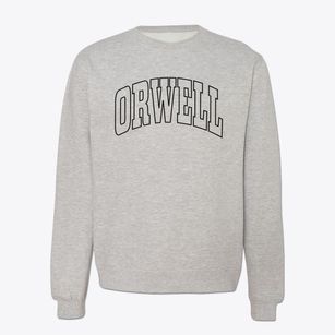 Orwell Vermont Trendy Block Crewneck Sweatshirt
