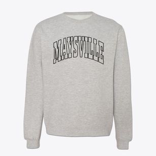 Maysville Missouri Trendy Block Crewneck Sweatshirt
