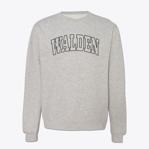 Walden Vermont Trendy Block Crewneck Sweatshirt