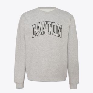 Canton Kansas Trendy Block Crewneck Sweatshirt
