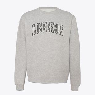 Los Berros California Trendy Block Crewneck Sweatshirt
