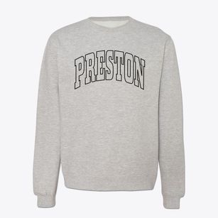 Preston Maryland Trendy Block Crewneck Sweatshirt