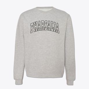 Pharsalia New York Trendy Block Crewneck Sweatshirt