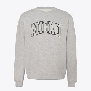 Micro North Carolina Trendy Block Crewneck Sweatshirt