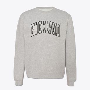 Buckland Alaska Trendy Block Crewneck Sweatshirt