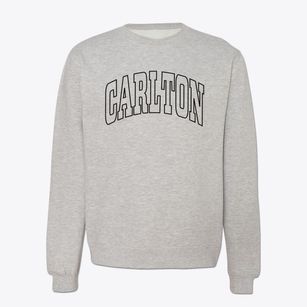 Carlton Georgia Trendy Block Crewneck Sweatshirt