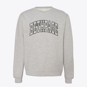 Bethpage New York Trendy Block Crewneck Sweatshirt