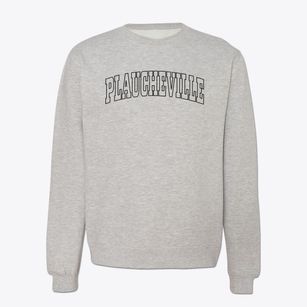 Plaucheville Louisiana Trendy Block Crewneck Sweatshirt