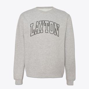 Layton Florida Trendy Block Crewneck Sweatshirt