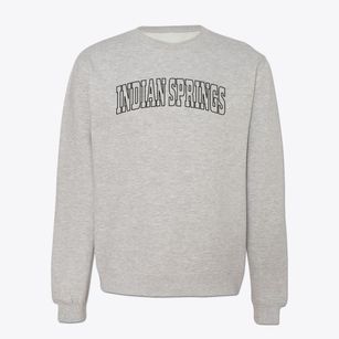 Indian Springs Montana Trendy Block Crewneck Sweatshirt