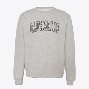 Catharine Kansas Trendy Block Crewneck Sweatshirt