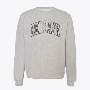 Red Bank Tennessee Trendy Block Crewneck Sweatshirt