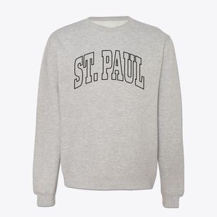 St. Paul Minnesota Trendy Block Crewneck Sweatshirt