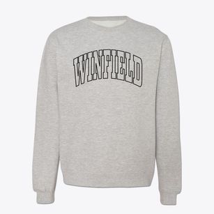 Winfield Illinois Trendy Block Crewneck Sweatshirt