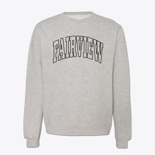 Fairview Oregon Trendy Block Crewneck Sweatshirt