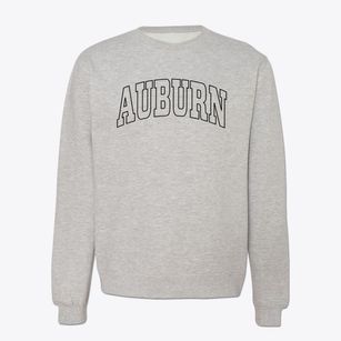 Auburn Georgia Trendy Block Crewneck Sweatshirt