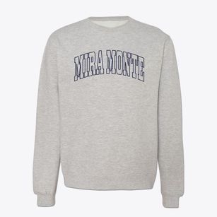Mira Monte California Trendy Block Crewneck Sweatshirt