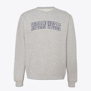 Indian Wells California Trendy Block Crewneck Sweatshirt