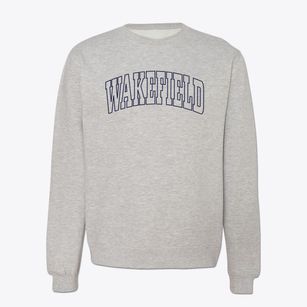 Wakefield New Hampshire Trendy Block Crewneck Sweatshirt