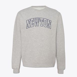Newton New Hampshire Trendy Block Crewneck Sweatshirt