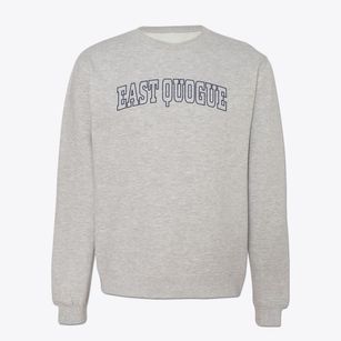East Quogue New York Trendy Block Crewneck Sweatshirt