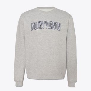 Mount Vernon Missouri Trendy Block Crewneck Sweatshirt