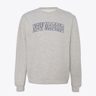 New Madrid Missouri Trendy Block Crewneck Sweatshirt