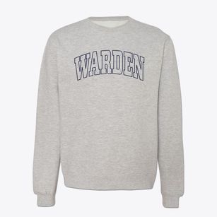 Warden Washington Trendy Block Crewneck Sweatshirt