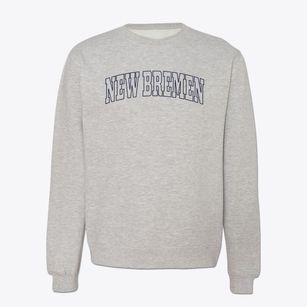 New Bremen New York Trendy Block Crewneck Sweatshirt