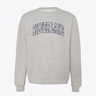 Silver Lake Ohio Trendy Block Crewneck Sweatshirt