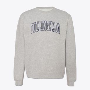 Dillingham Alaska Trendy Block Crewneck Sweatshirt