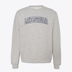 Lake Lotawana Missouri Trendy Block Crewneck Sweatshirt