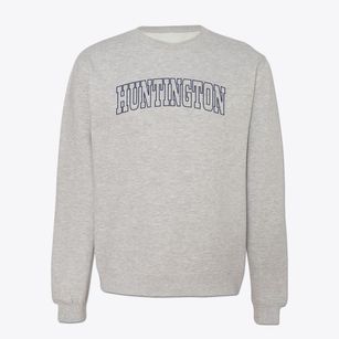 Huntington Utah Trendy Block Crewneck Sweatshirt