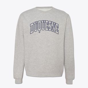Duquesne Missouri Trendy Block Crewneck Sweatshirt