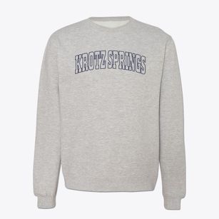 Krotz Springs Louisiana Trendy Block Crewneck Sweatshirt