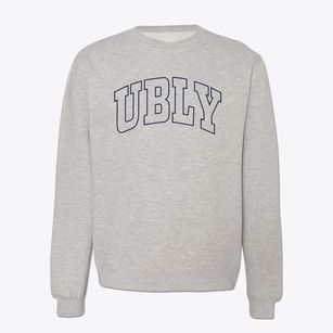 Ubly Michigan Trendy Block Crewneck Sweatshirt