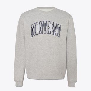 Montreat North Carolina Trendy Block Crewneck Sweatshirt