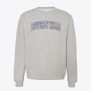 Beverly Hills Missouri Trendy Block Crewneck Sweatshirt