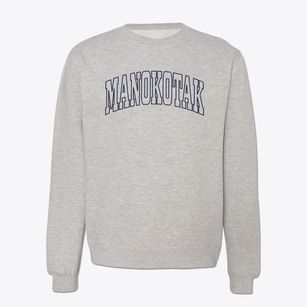 Manokotak Alaska Trendy Block Crewneck Sweatshirt