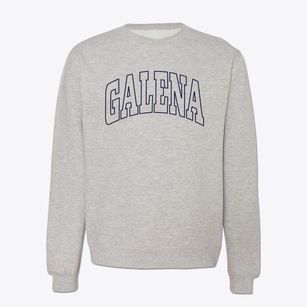 Galena Missouri Trendy Block Crewneck Sweatshirt
