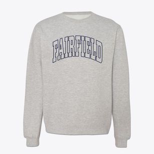 Fairfield Nebraska Trendy Block Crewneck Sweatshirt