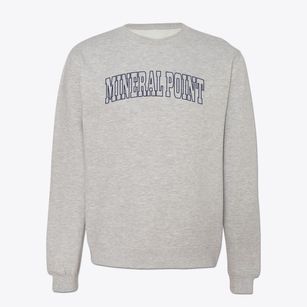 Mineral Point Missouri Trendy Block Crewneck Sweatshirt