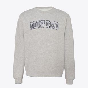 Mount Chase Maine Trendy Block Crewneck Sweatshirt