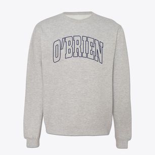 O'brien Texas Trendy Block Crewneck Sweatshirt